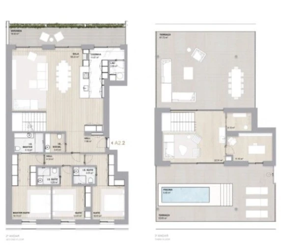 Apartamento T3 para Venda em Aldoar, Foz do Douro e Nevogilde Planta 1
