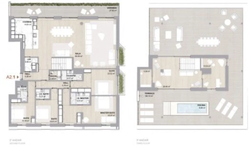 Apartamento T4 para Venda em Aldoar, Foz do Douro e Nevogilde Planta 1