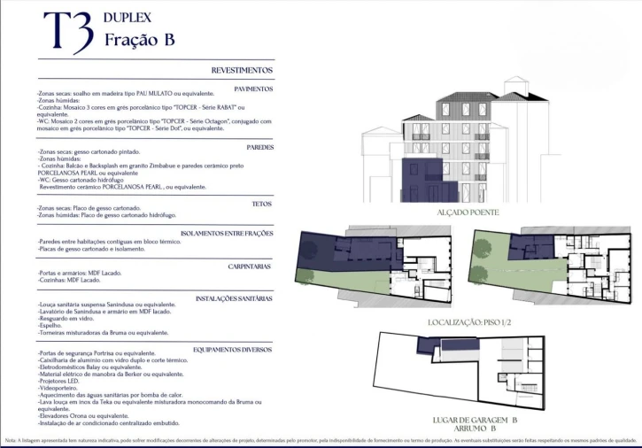 Apartamento T3 para Venda em Cedofeita, Santo Ildefonso, Sé, Miragaia, São Nicolau e Vitória Planta 2
