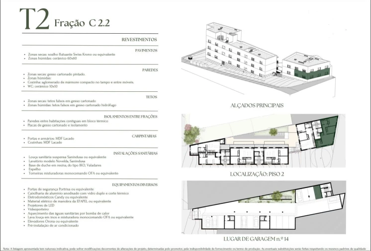 Apartamento T2 para Venda em Campanhã Planta 1