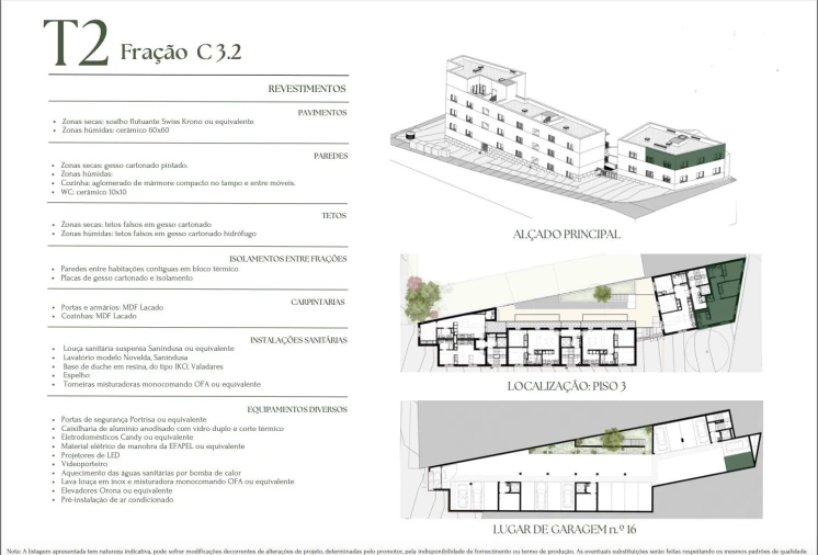 Apartamento T2 para Venda em Campanhã Planta 1