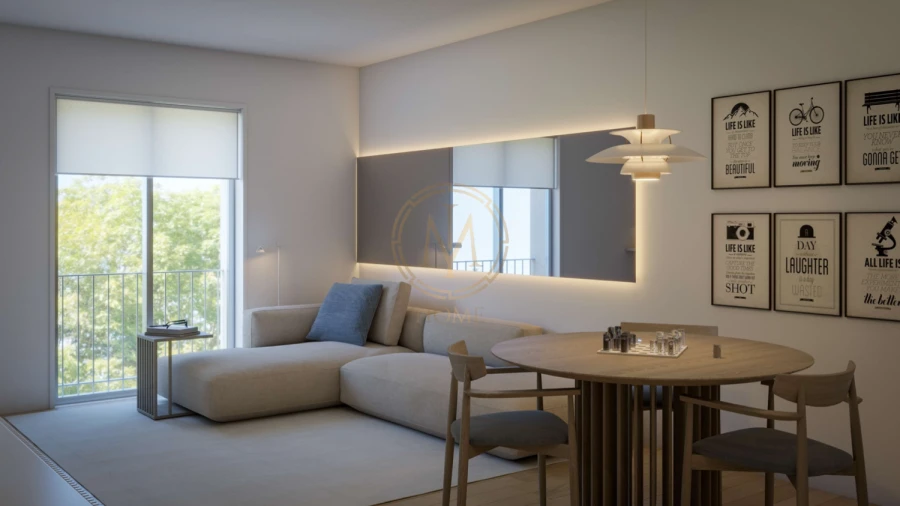 Apartamento T1 para Venda em Azurem Foto 6