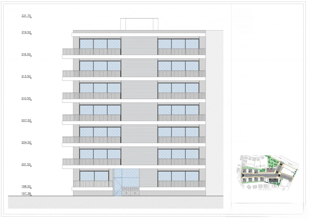 Apartamento T3 para Venda em Nogueira, Fraião e Lamaçães Planta 2