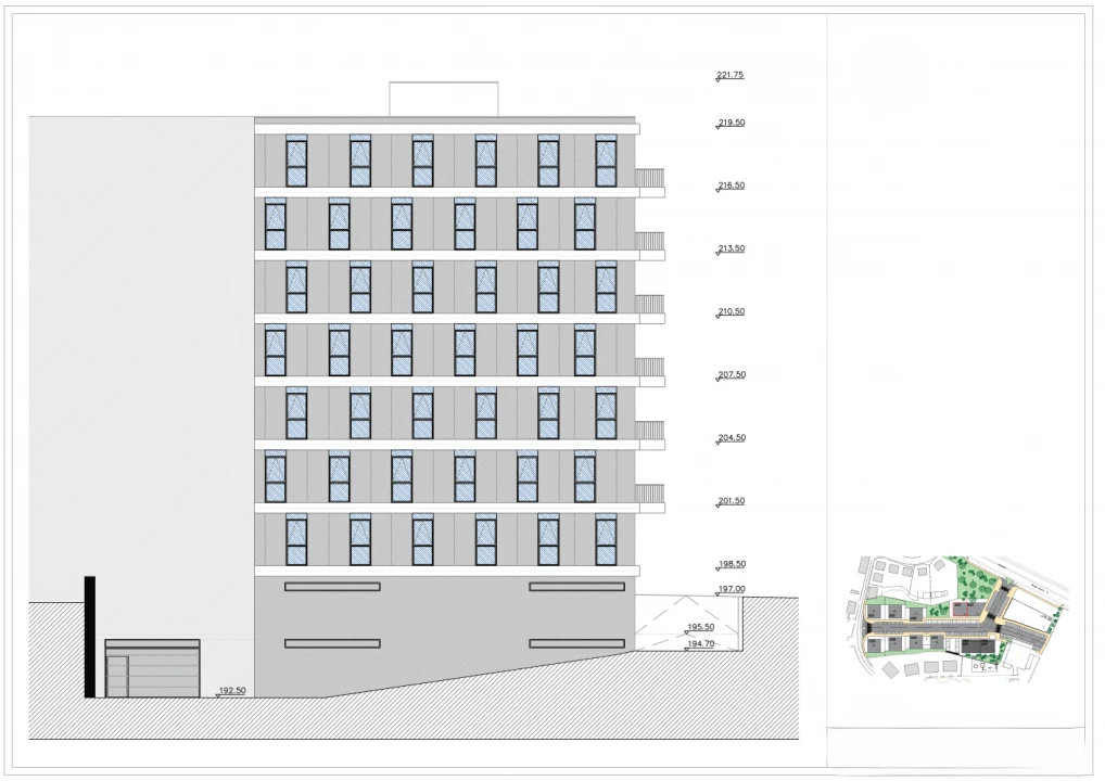 Apartamento T3 para Venda em Nogueira, Fraião e Lamaçães Planta 3