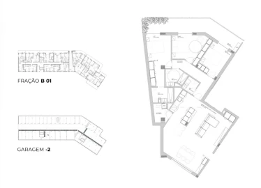 Apartamento T3 para Venda em Oliveira do Douro