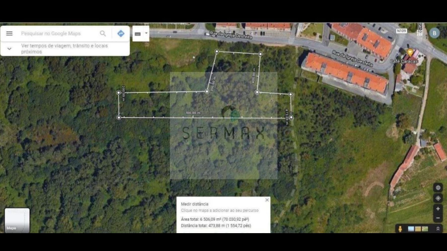 Terreno para Venda em São Felix da Marinha