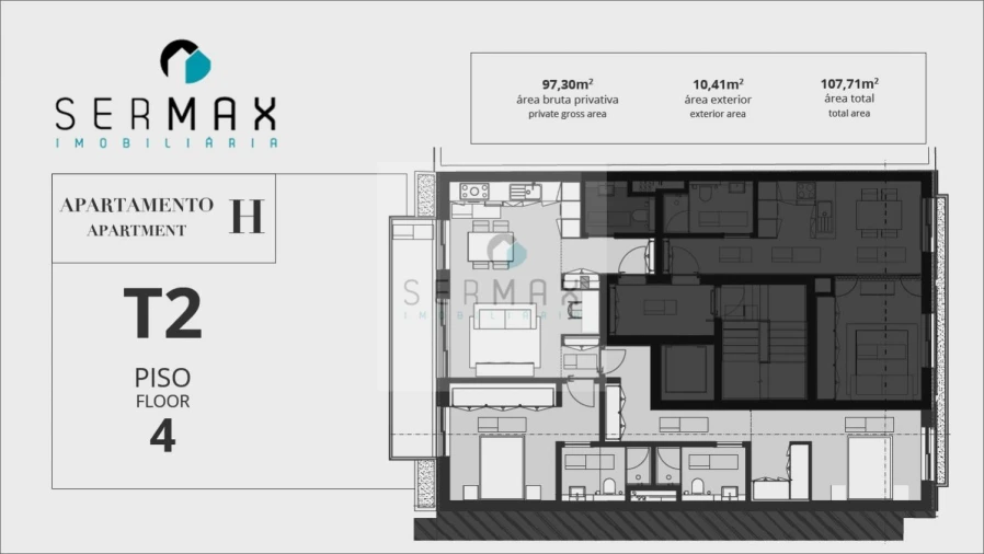 Apartamento T2 para Venda em Bonfim Foto 23