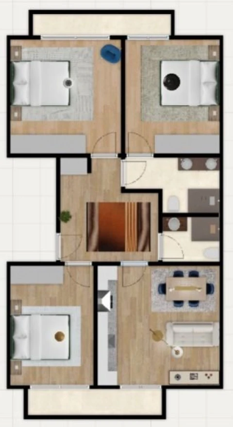 Apartamento T3 para Venda em Benfica