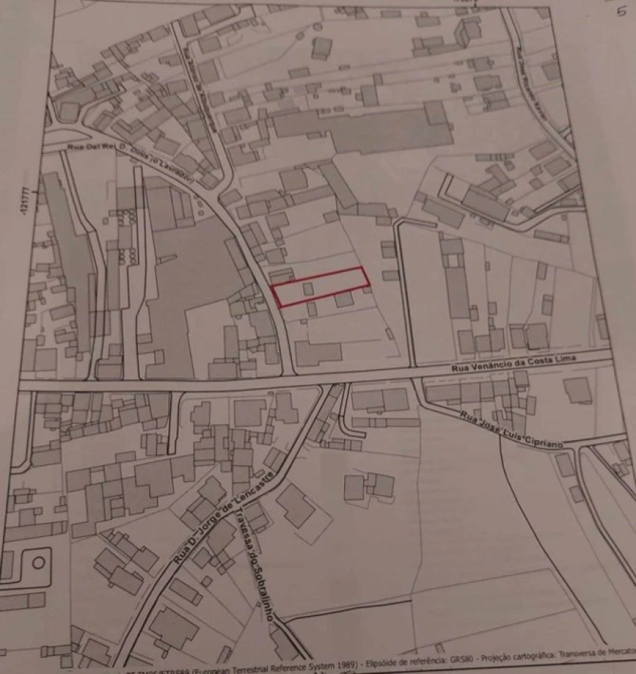 Terreno para Venda em Quinta do Anjo Planta 1