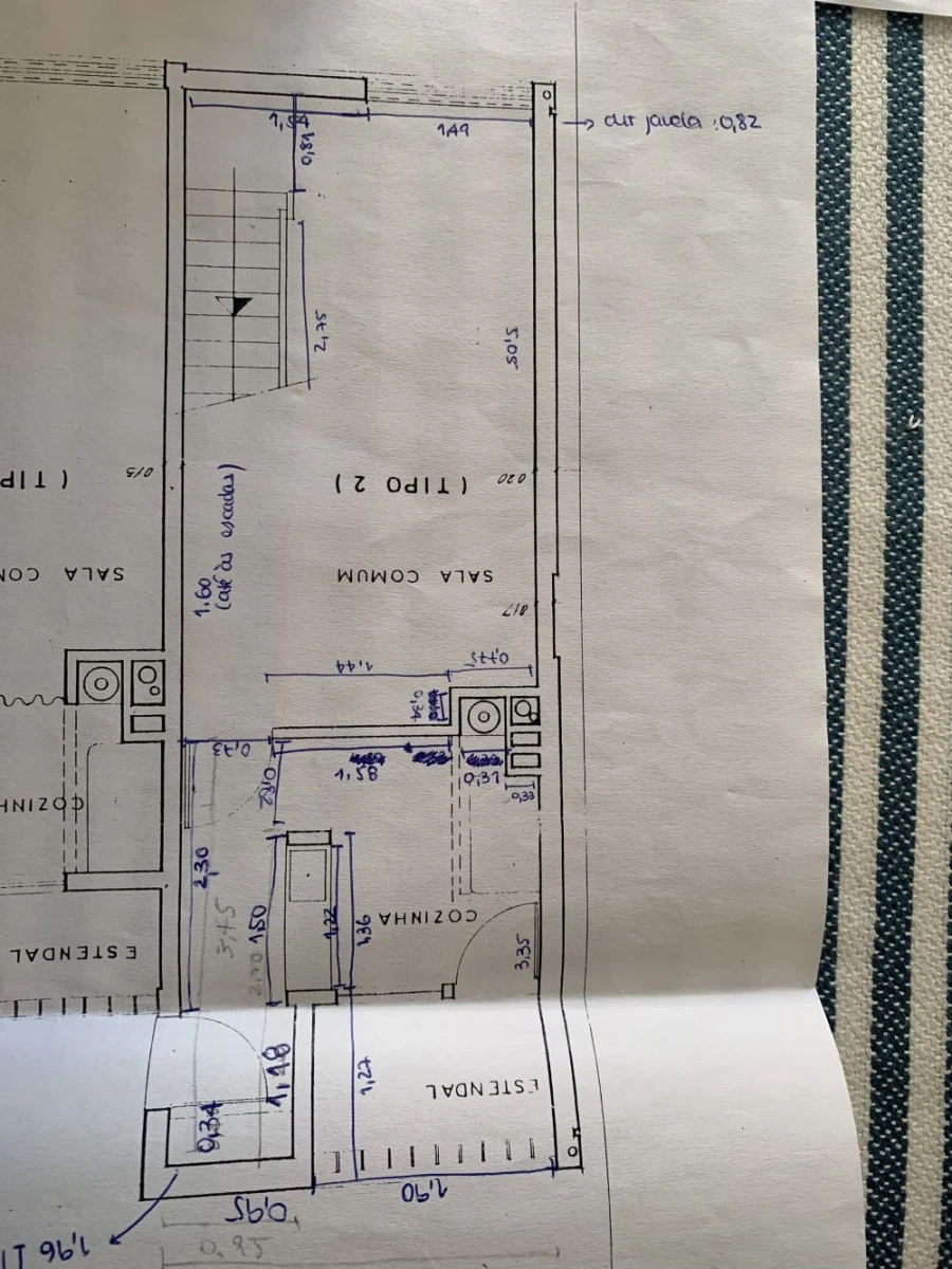 Apartamento T3 para Venda em Alvalade Planta 1