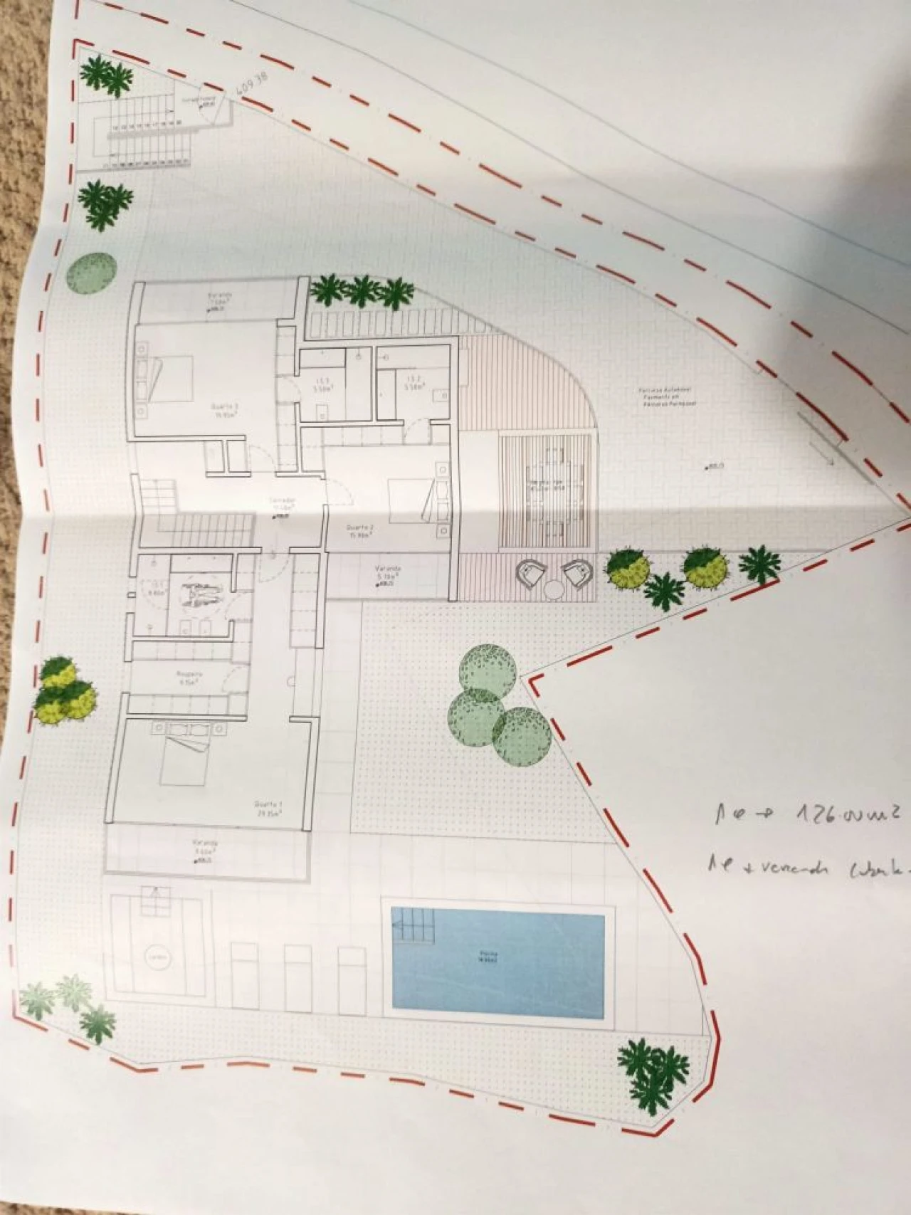 Moradia T3 para Venda em Prazeres Planta 2