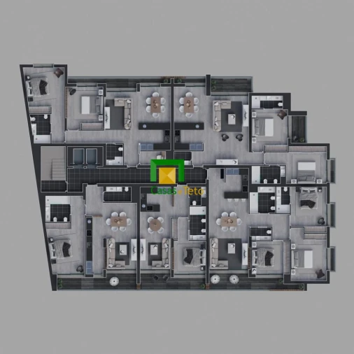 Apartamento T1 para Venda em Ribeira Brava Foto 7