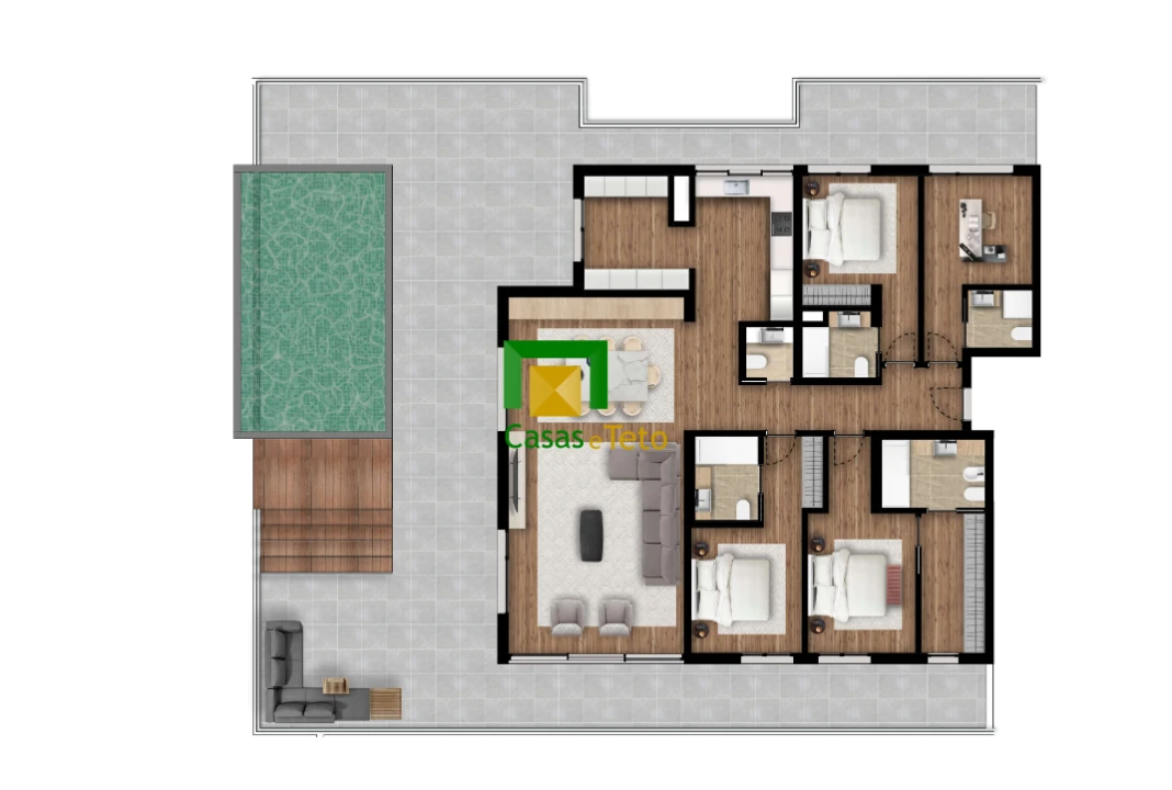 Apartamento T4 para Venda em Funchal (Santa Luzia) Foto 10