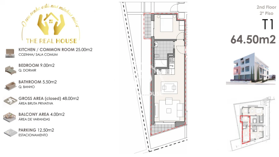 Apartamento T1 para Venda em Machico Foto 17