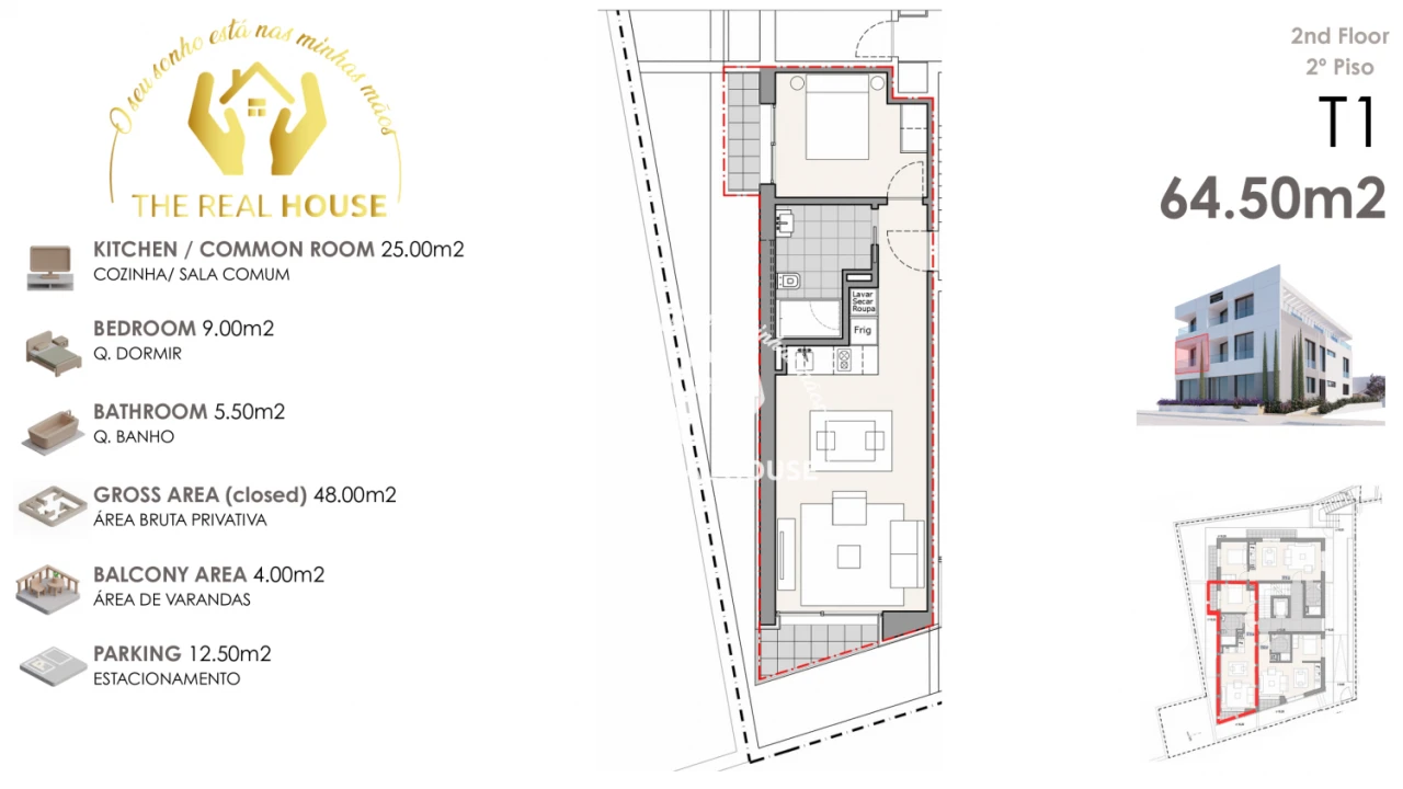 Apartamento T1 para Venda em Machico Foto 17