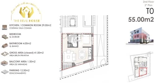 Apartamento T0 para Venda em Machico