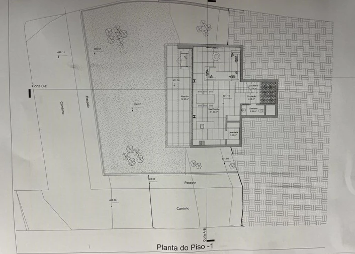 Moradia T3 para Venda em Prazeres Planta 2