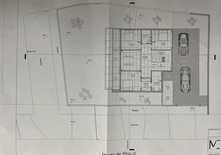 Moradia T3 para Venda em Prazeres Planta 1