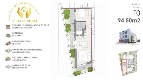 Apartamento T0 para Venda em Machico