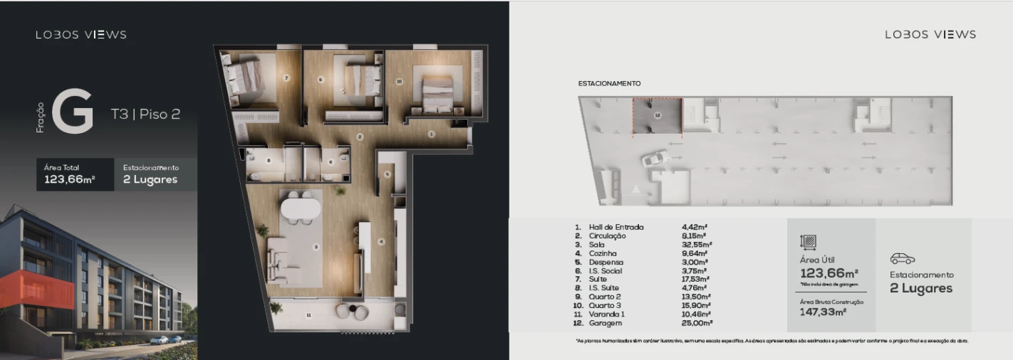 Apartamento T3 para Venda em Camara de Lobos Planta 1