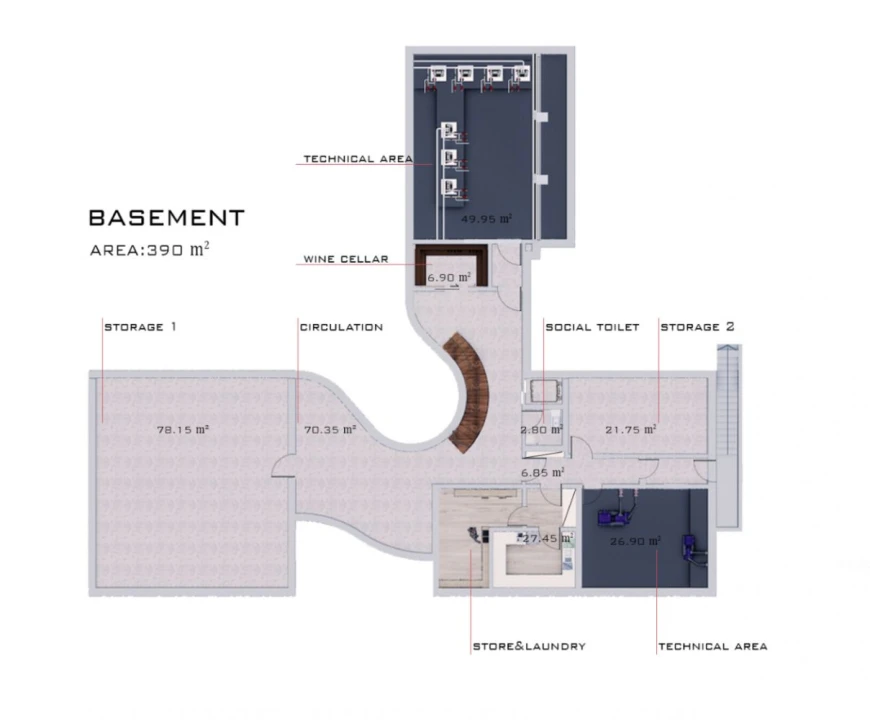 Moradia T6 para Venda em Charneca de Caparica e Sobreda Planta 3