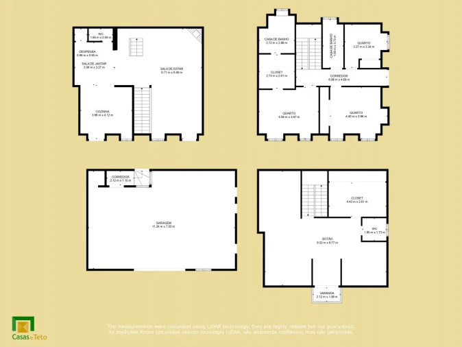 Quinta T4 para Venda em Estreito de Camara de Lobos Planta 6