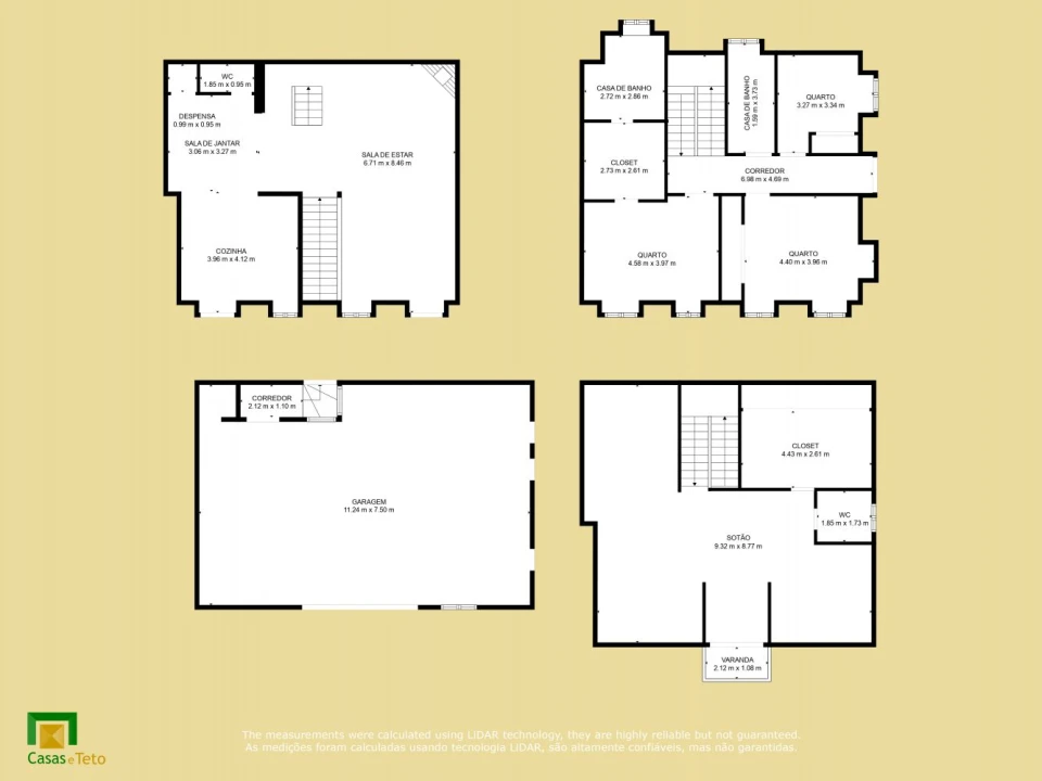 Quinta T4 para Venda em Estreito de Camara de Lobos Planta 6