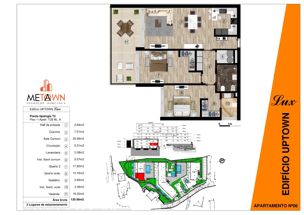 Apartamento T2 para Venda em Funchal (Santa Luzia) Planta 2