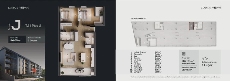Apartamento T2 para Venda em Camara de Lobos