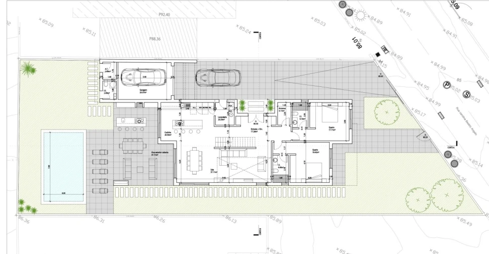 Moradia T5 para Venda em Azeitão (São Lourenço e São Simão) Planta 1
