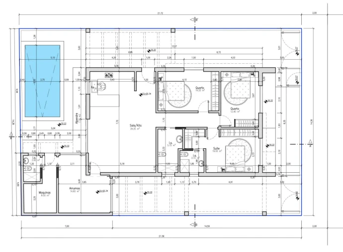 Moradia T4 para Venda em Fernao Ferro Planta 1