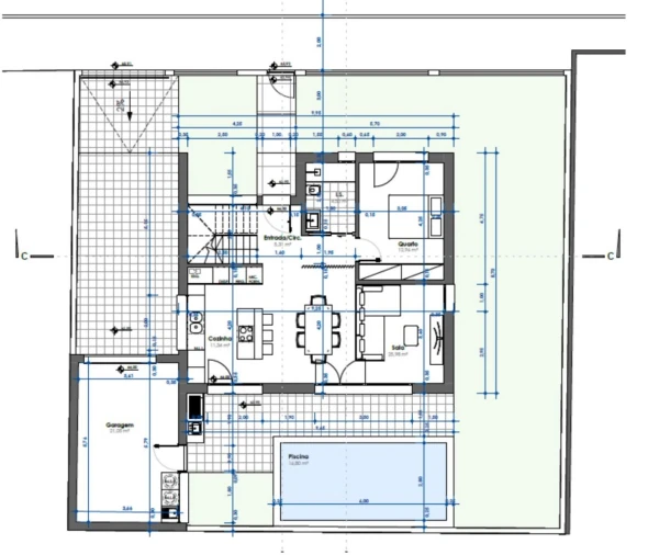 Moradia T4 para Venda em Charneca de Caparica e Sobreda Planta 1