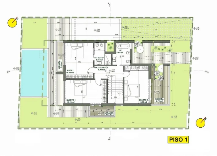 Moradia T4 para Venda em Charneca de Caparica e Sobreda Planta 1