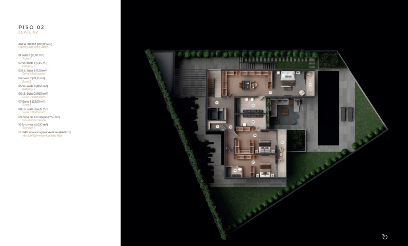 Moradia T3 para Venda em São Martinho Planta 1