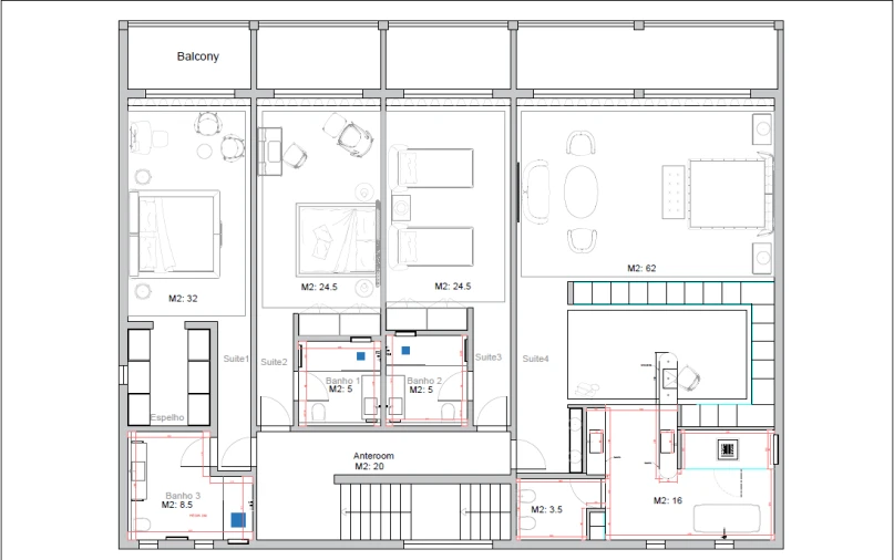 Moradia T6 para Venda em São Gonçalo Planta 2