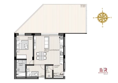 Apartamento T1 para Venda em Paranhos