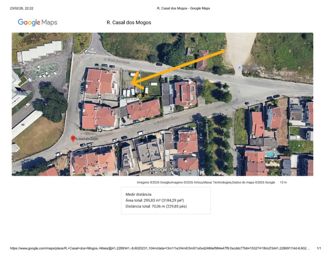 Terreno para Venda em Cidade da Maia Planta 1