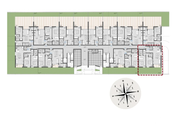 Apartamento T2 para Venda em São Mamede de Infesta e Senhora da Hora Planta 2