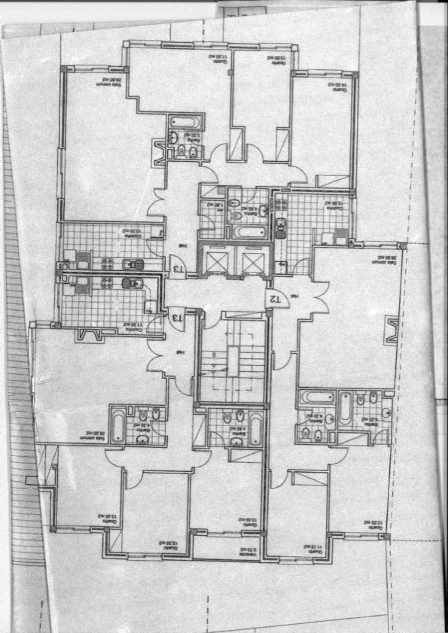 Apartamento T2 para Venda em Mafamude e Vilar do Paraíso Planta 1