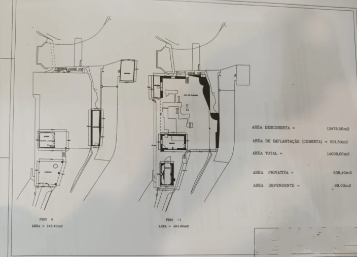 Quinta T0 para Venda em Sobrado e Bairros Planta 2