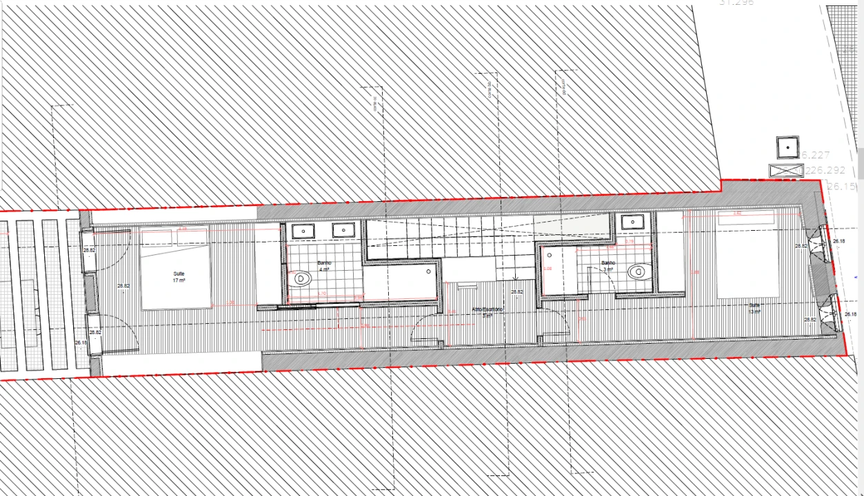 Moradia T2 para Venda em Azurara Planta 2