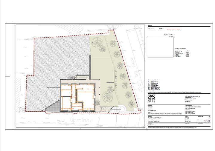 Apartamento T0 para Venda em Caldas de Vizela (São Miguel e São João) Planta 1