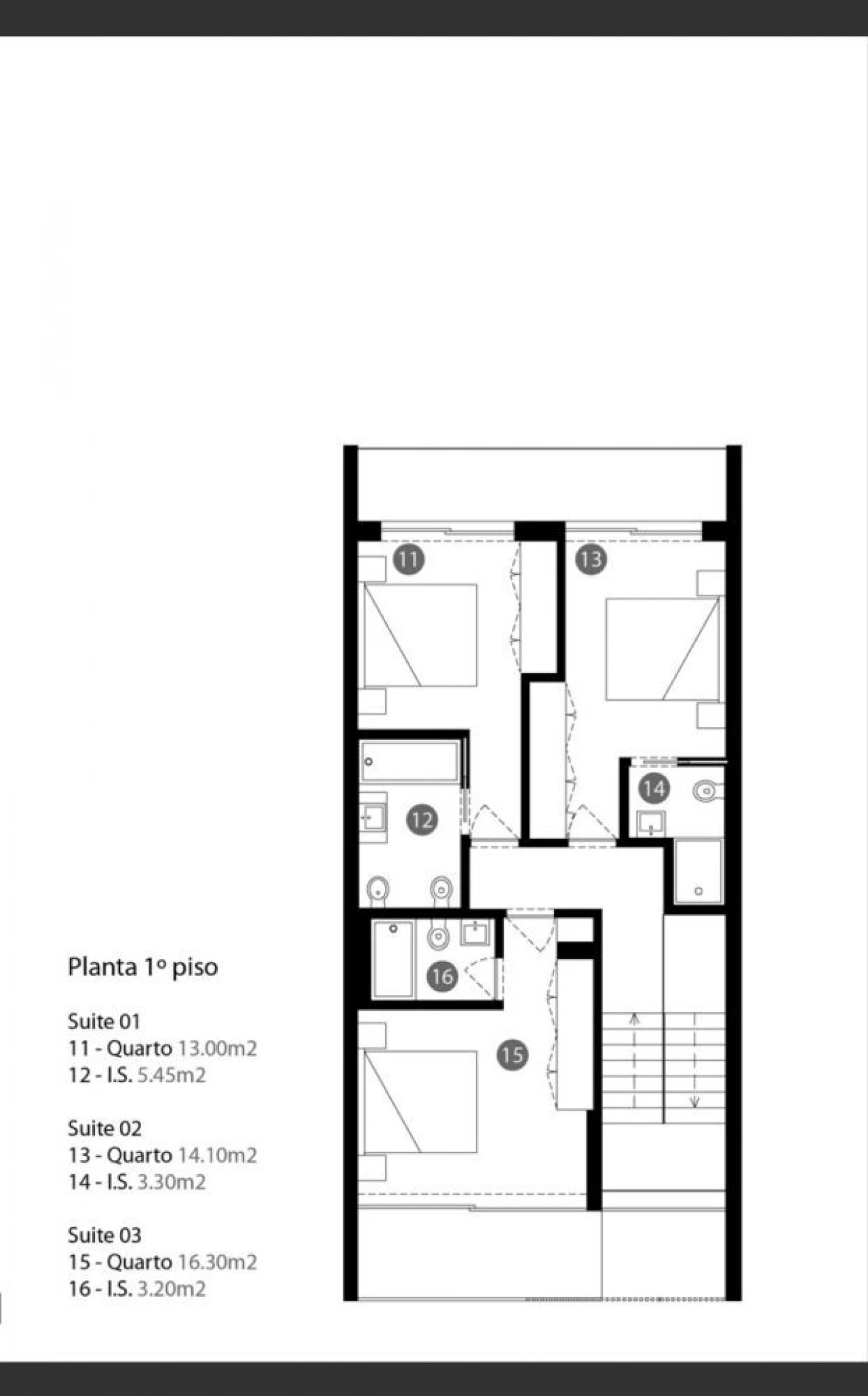 Moradia T3 para Venda em Milheiros Planta 3