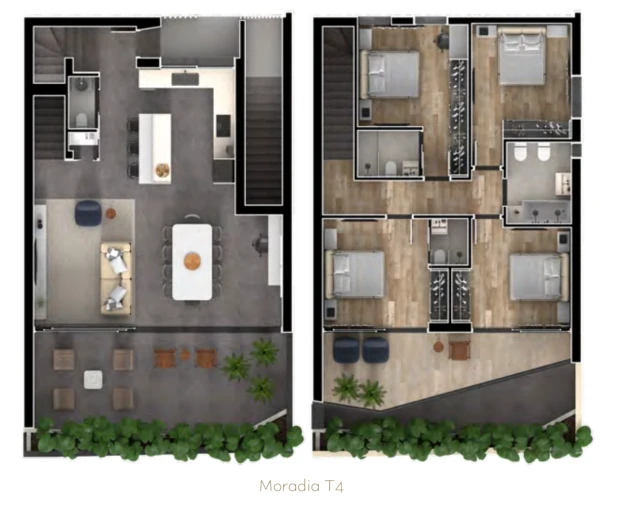 Moradia T4 para Venda em Loule (São Clemente) Planta 1