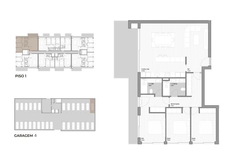 Apartamento T4 para Venda em Valongo Planta 1