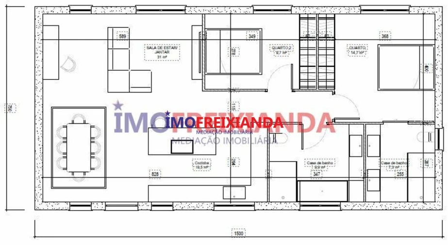 Moradia T2 para Venda em Freixianda, Ribeira do Fárrio e Formigais Foto 4
