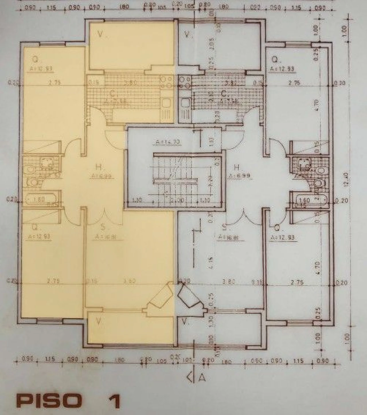 Apartamento T2 para Venda em Alcabideche Planta 2
