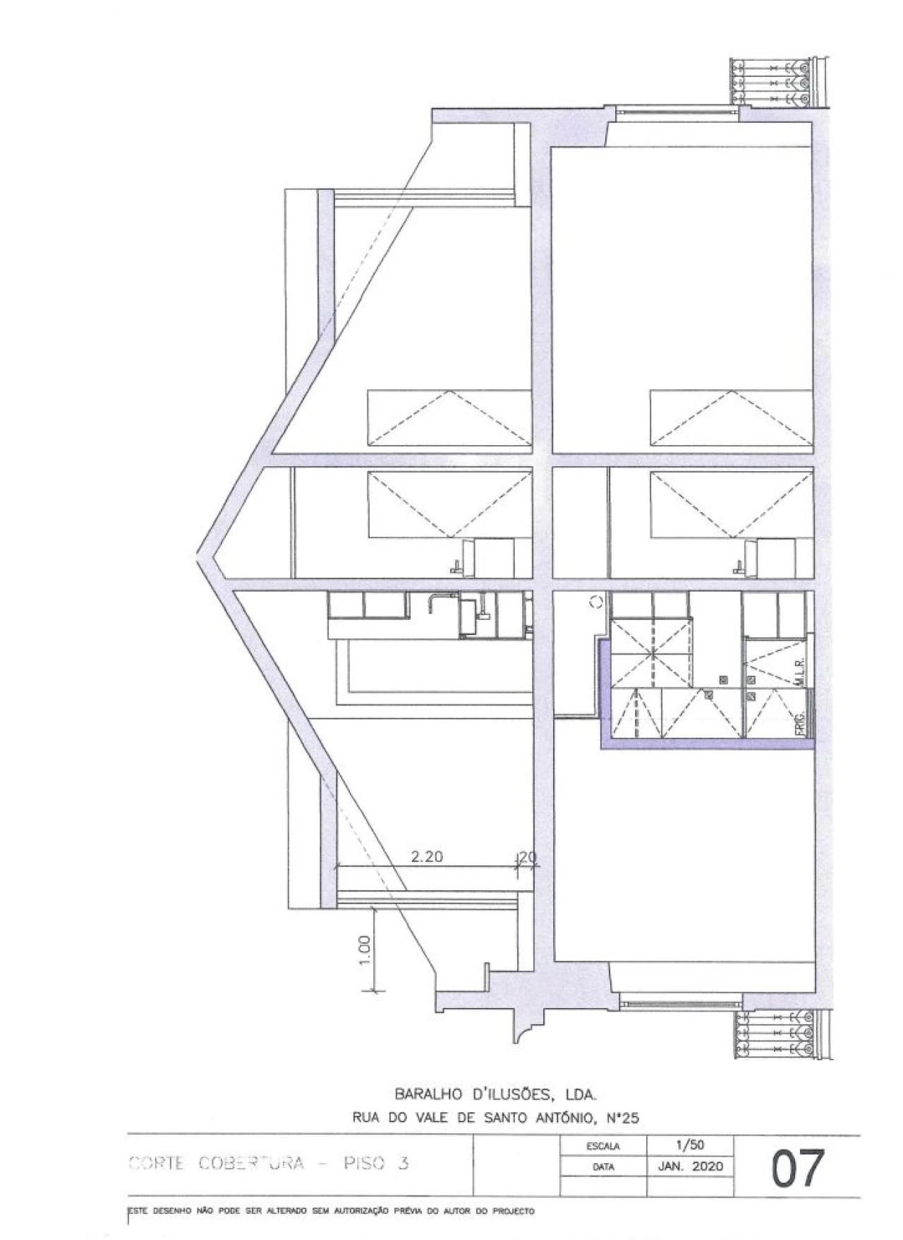 Apartamento T2 para Venda em São Vicente Planta 2