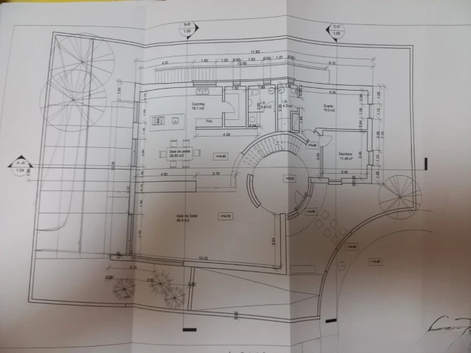 Moradia T4 para Venda em Tavira (Santa Maria e Santiago) Planta 1