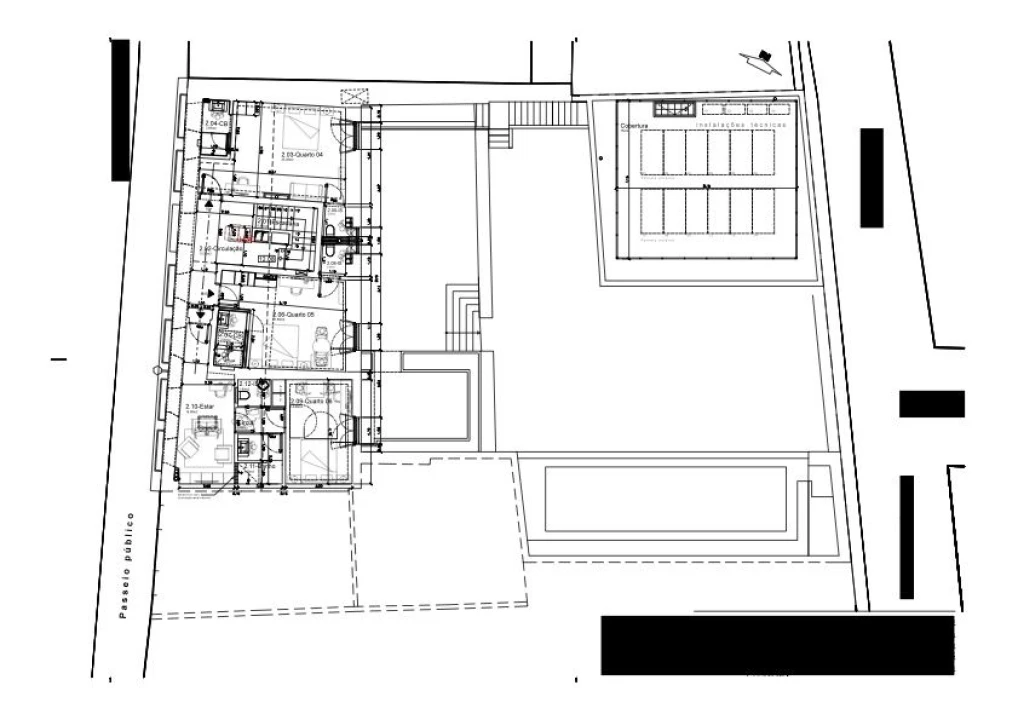Moradia T10 para Venda em Faro (Sé e São Pedro) Planta 2